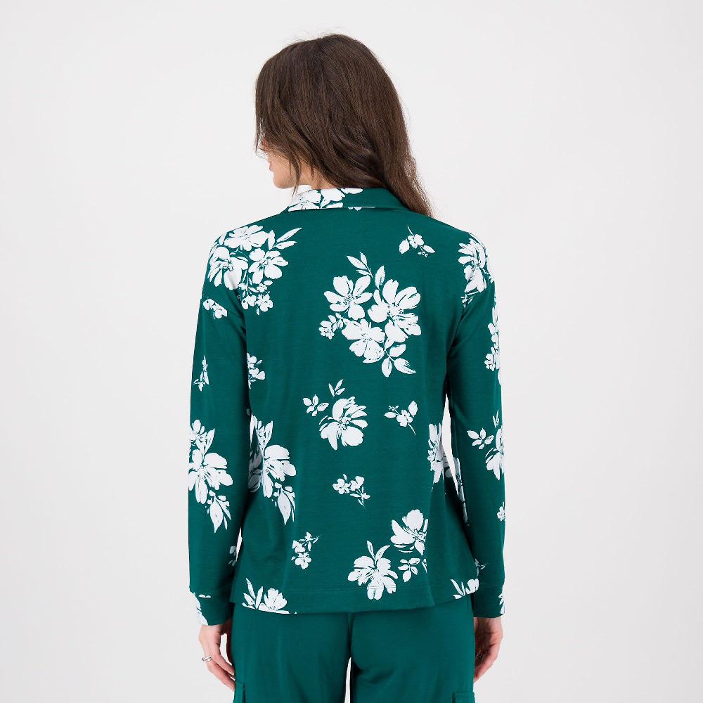 QVC Cuddl Duds Maglia A Maniche Lunghe Con Collo A Polo
