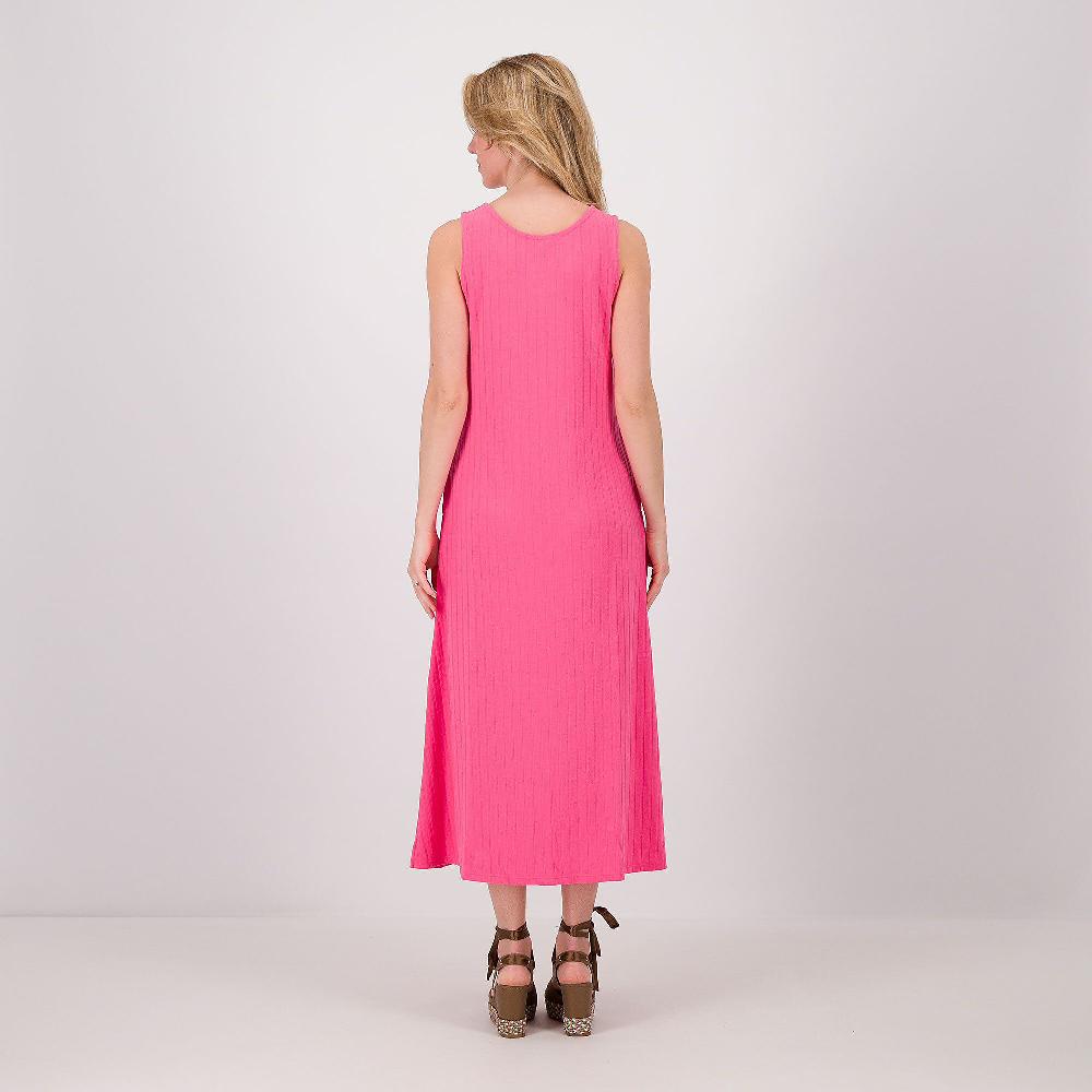 QVC Cuddl Duds Maxi Abito Smanicato In Maglia A Coste