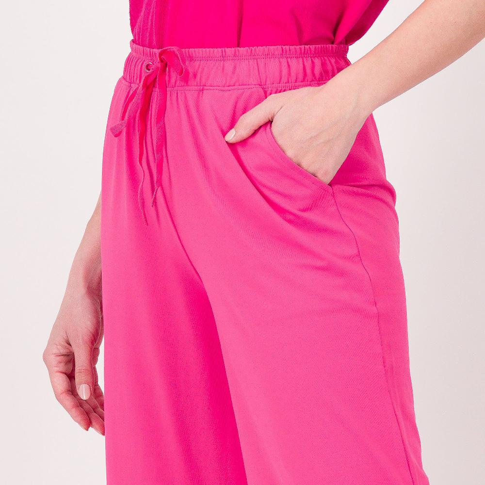 QVC Cuddl Duds Pantaloni Capri Vita Elasticata Protezione Eccellente Da Raggi UVA E UVB