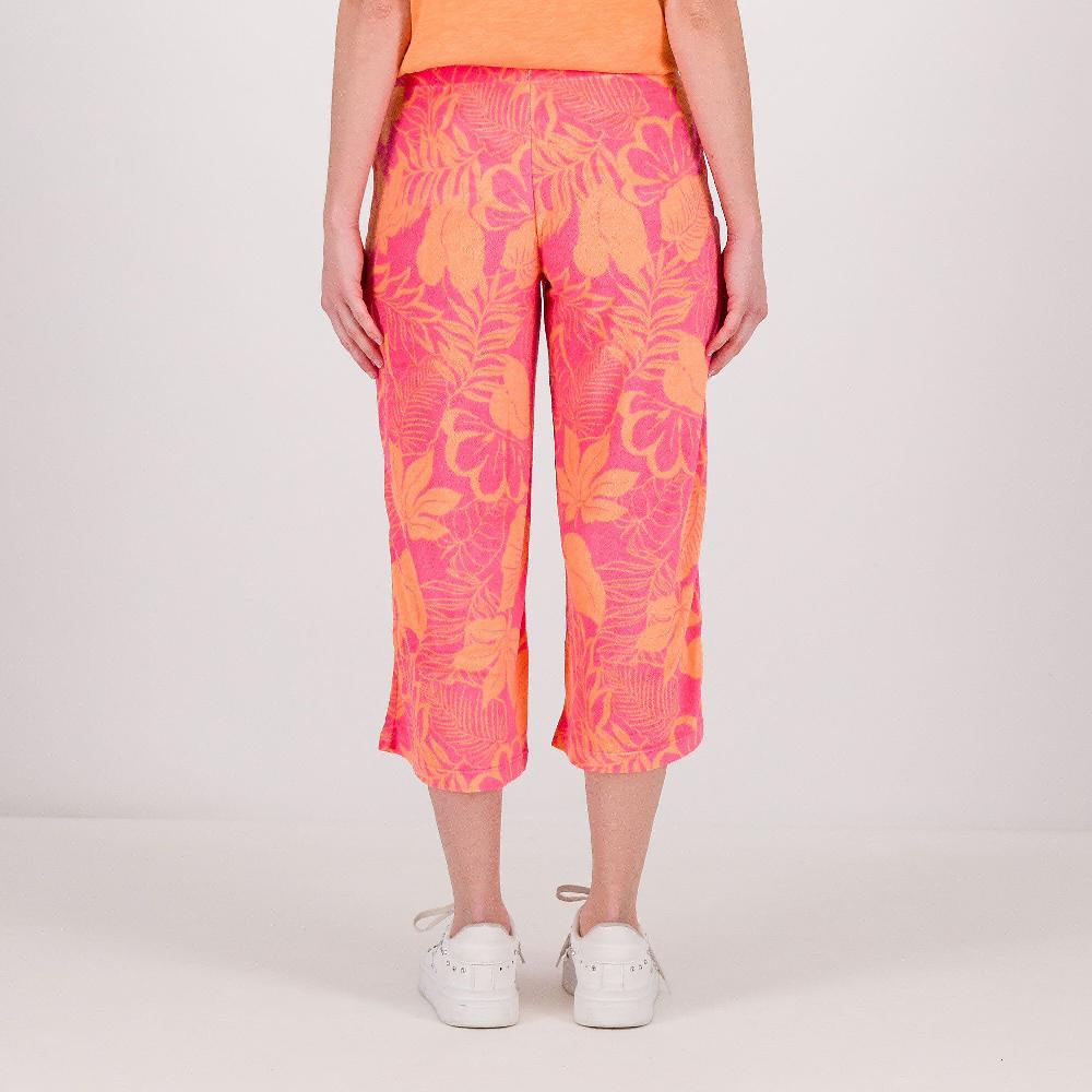 QVC Cuddl Duds Pantaloni Cropped In Jersey Con Elastico