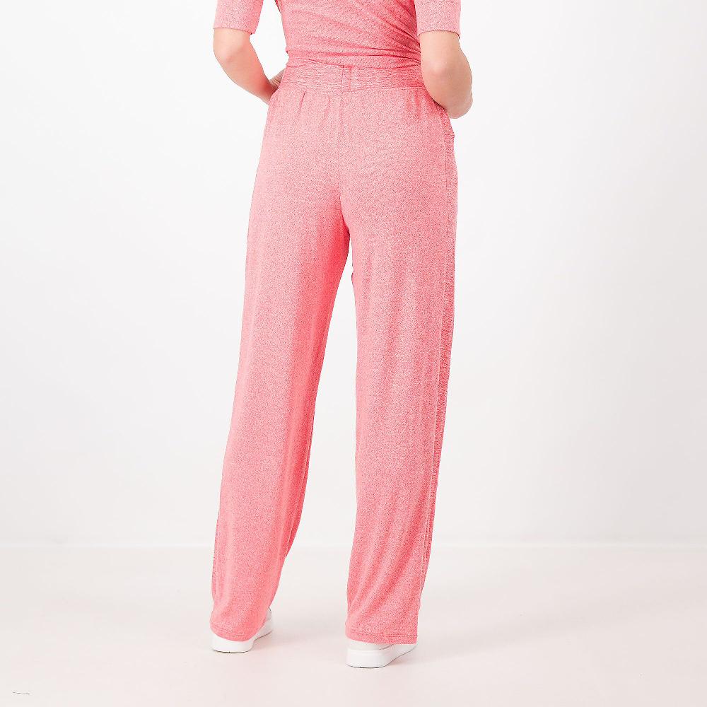 QVC Cuddle Duds Pantaloni Gamba Ampia In Jersey Stretch