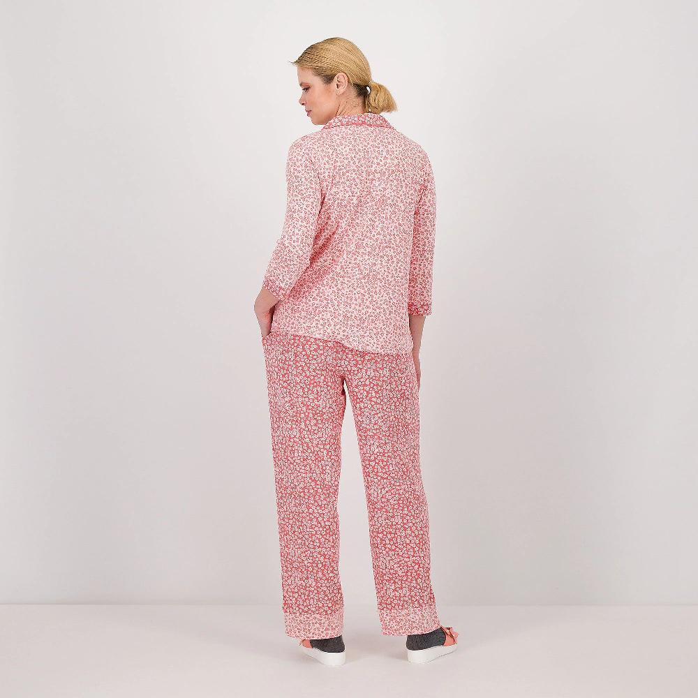 QVC Cuddle Duds Pigiama Con Blusa E Pantaloni Fantasia
