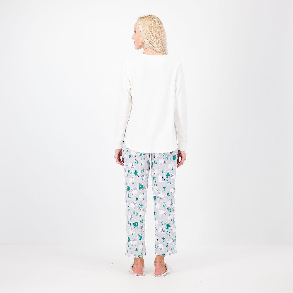 QVC Cuddle Duds Pigiama In Pile Morbido Elasticizzato