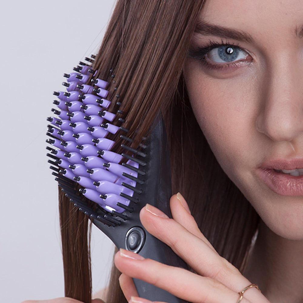 QVC DAFNI Spazzola Riscaldata Lisciante Rivestita In Ceramica Con Supporto