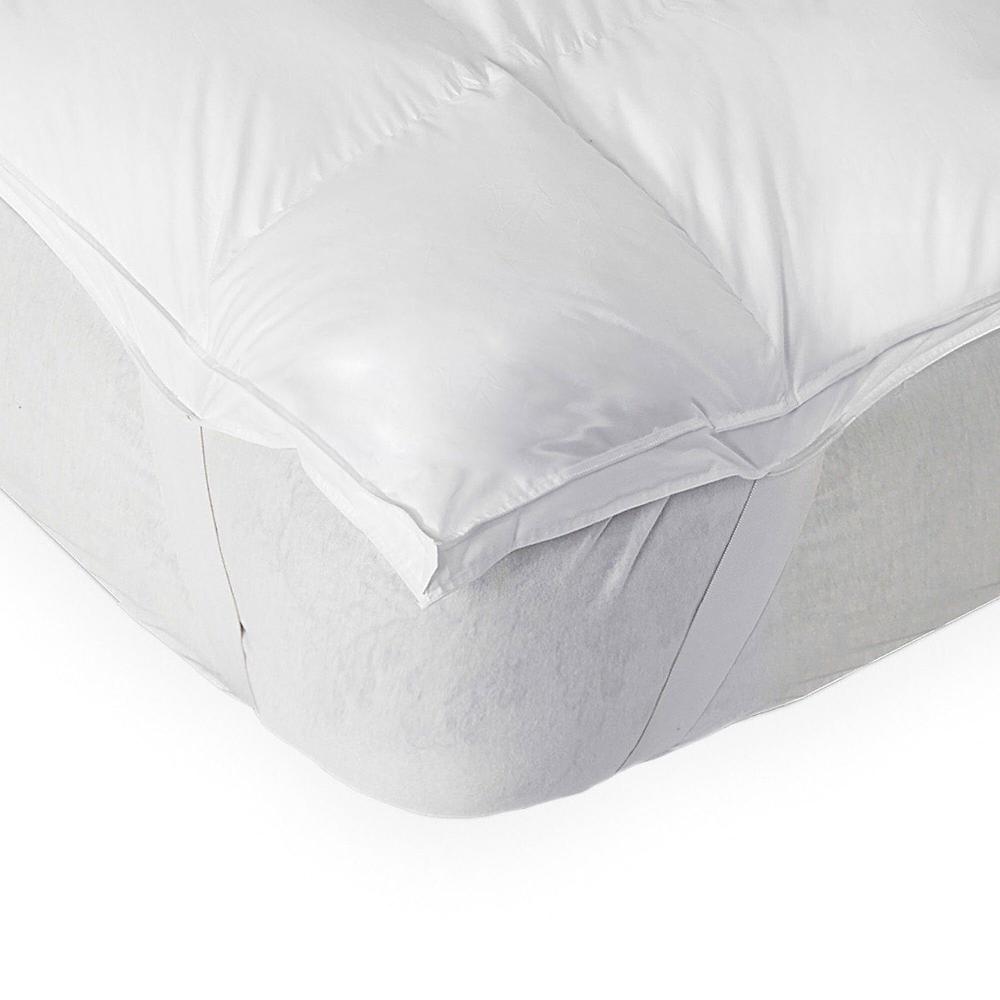 QVC Daunex Eco Down - Topper Con Imbottitura Effetto Piuma