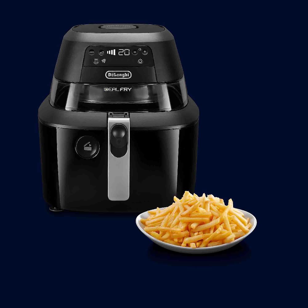 QVC De'Longhi Friggitrice Ad Aria Ideal Fry Ampia Capacità