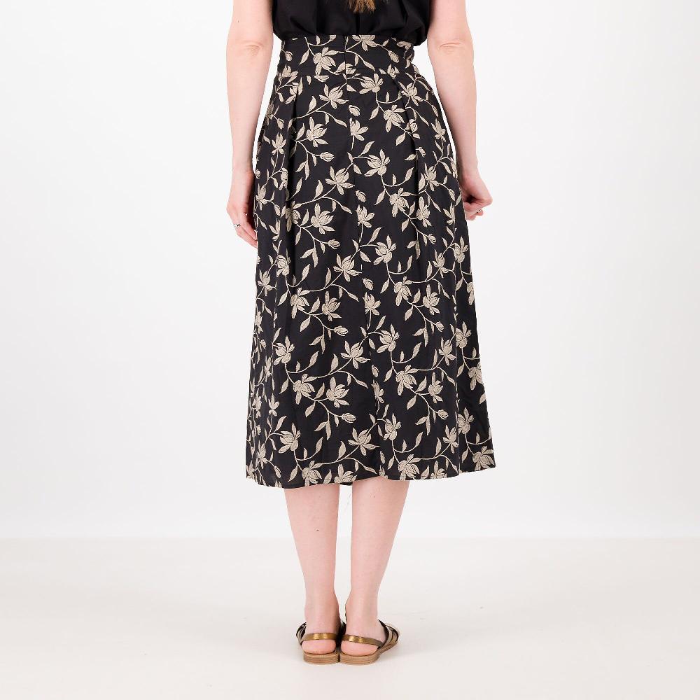 QVC DEMETRA CLOSETVenezia Gonna Longuette In Cotone Ricamato