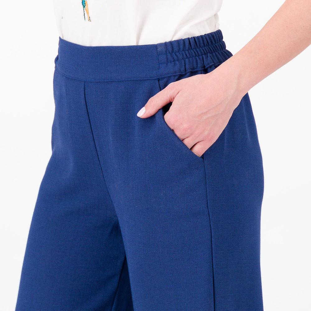 QVC DEMETRA CLOSETVenezia Pantaloni A Carota Con Elastico Dietro Tasche Alla Francese Made In Italy