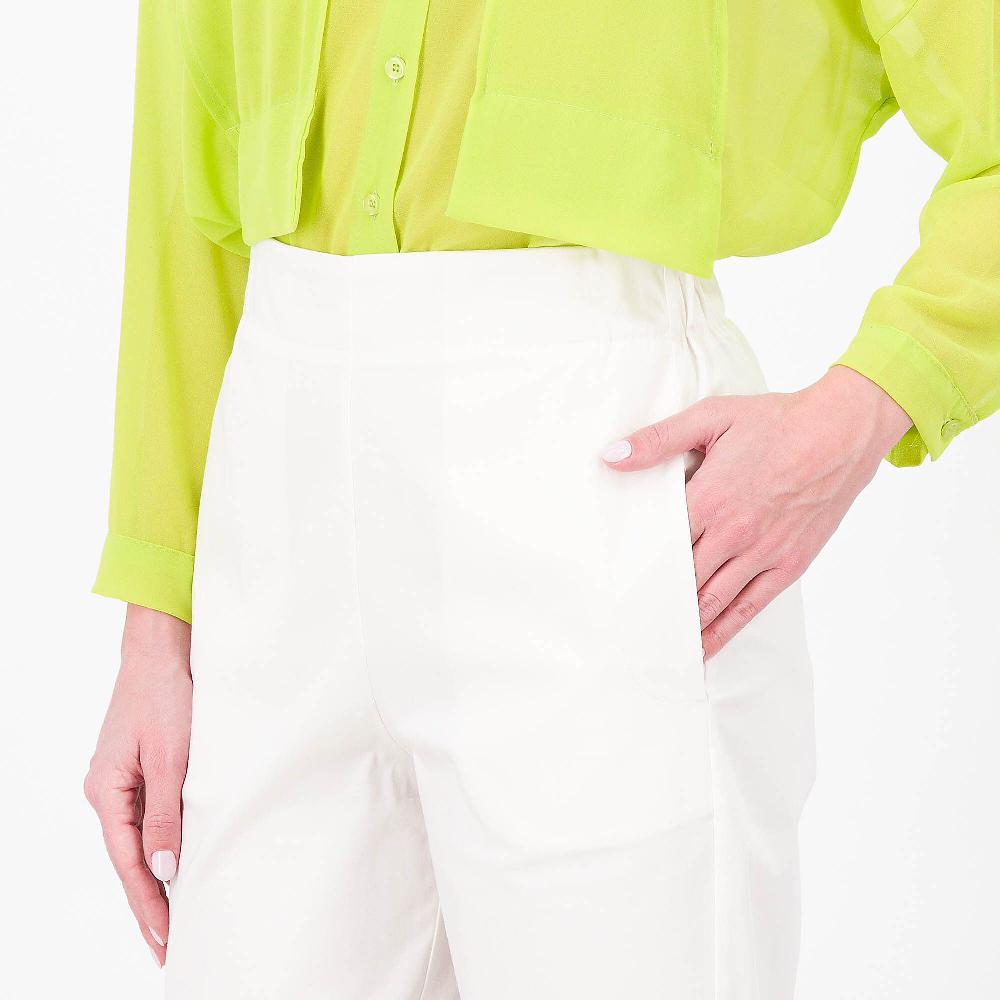 QVC DEMETRA CLOSETVenezia Pantaloni A Carota In Satin Di Cotone Venezia