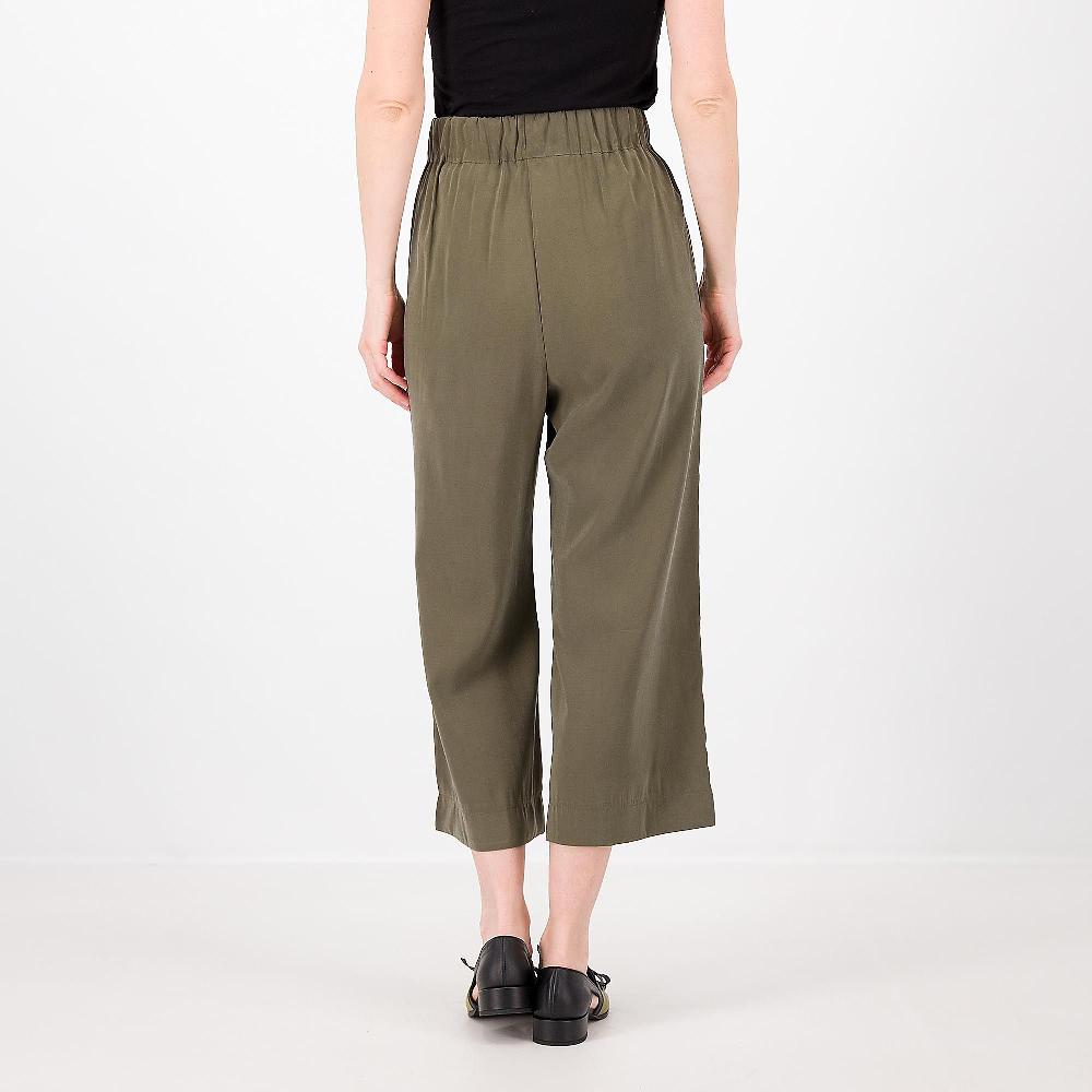 QVC DEMETRA CLOSETVenezia Pantapalazzo In Cupro Con Elastico In Vita