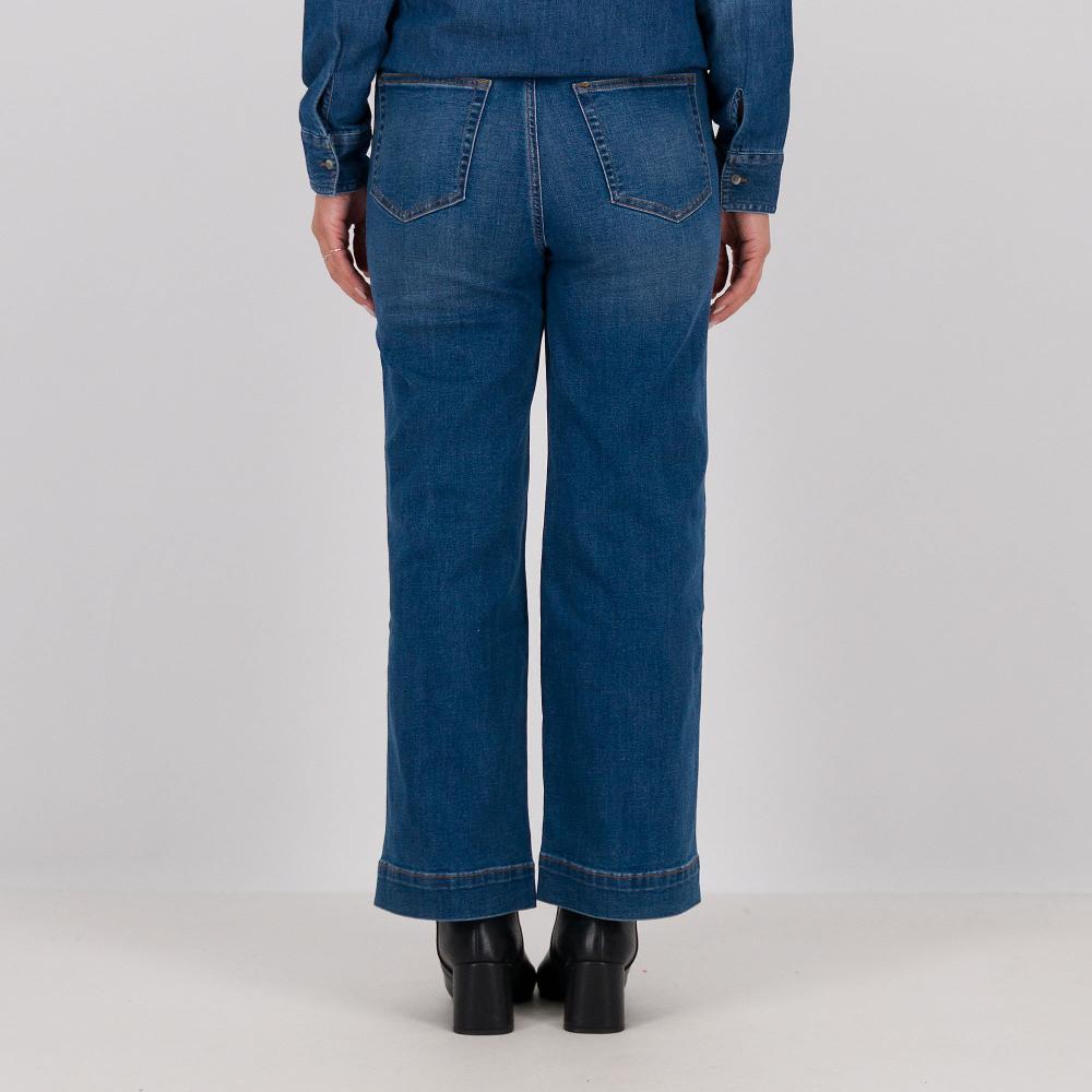 QVC Denim & Co Jeans Elasticizzati Alla Caviglia Con Elastico In Vita