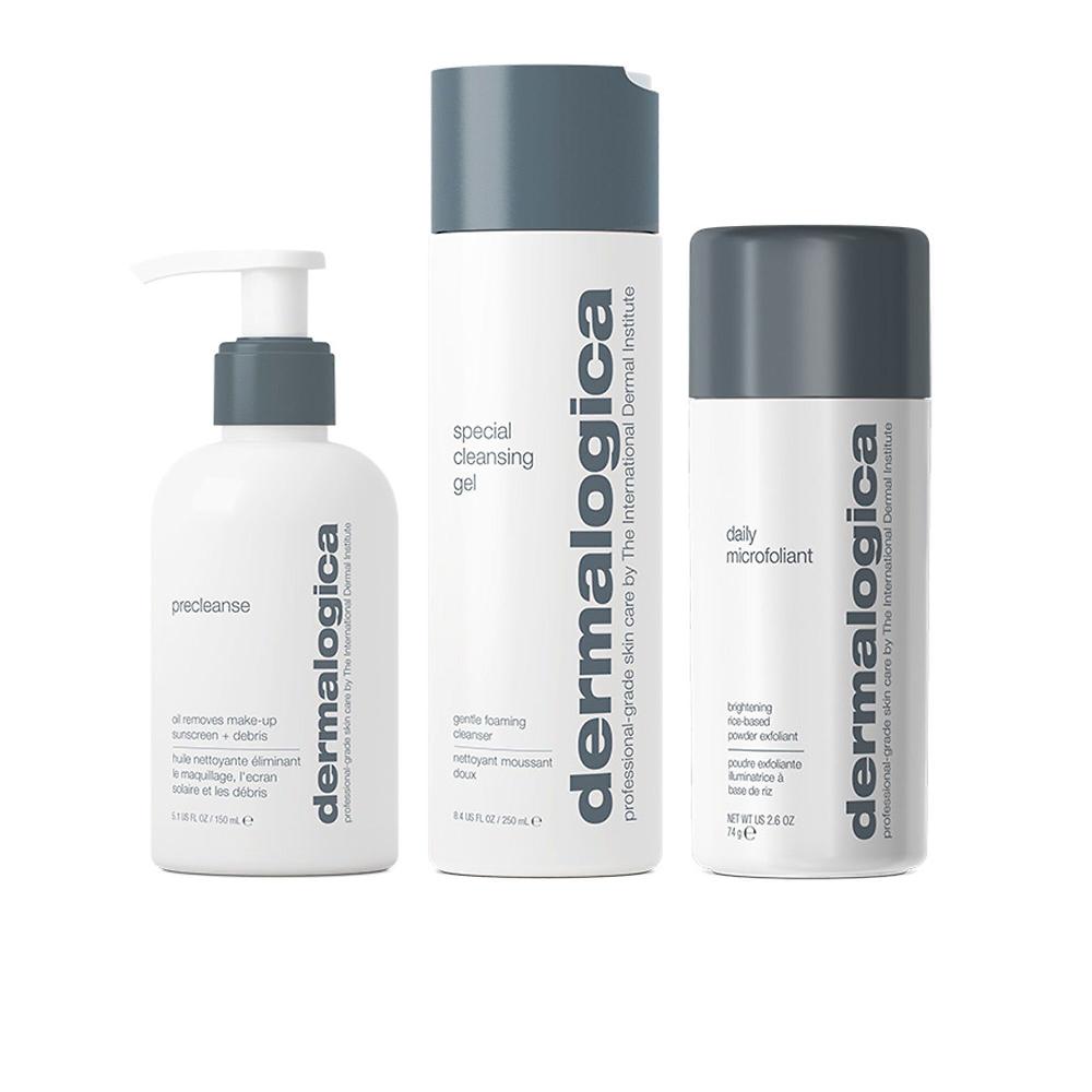 QVC Dermalogica Best Cleanse + Glow Collezione Di 3 Trattamenti Cosmetici