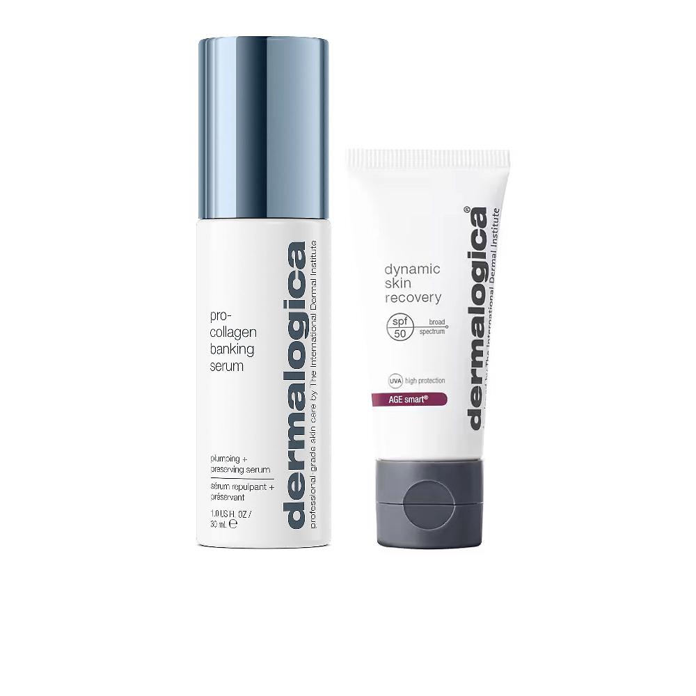QVC Dermalogica Siero rimpolpante Pro-Collagen e crema SPF50 Dynamic Skin