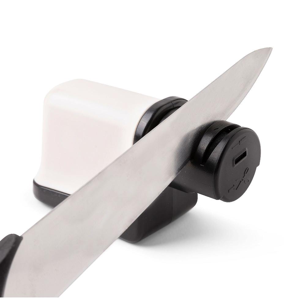 QVC Dmail Affilatore Multiuso A Batterie X Lame Di Forbici Coltelli