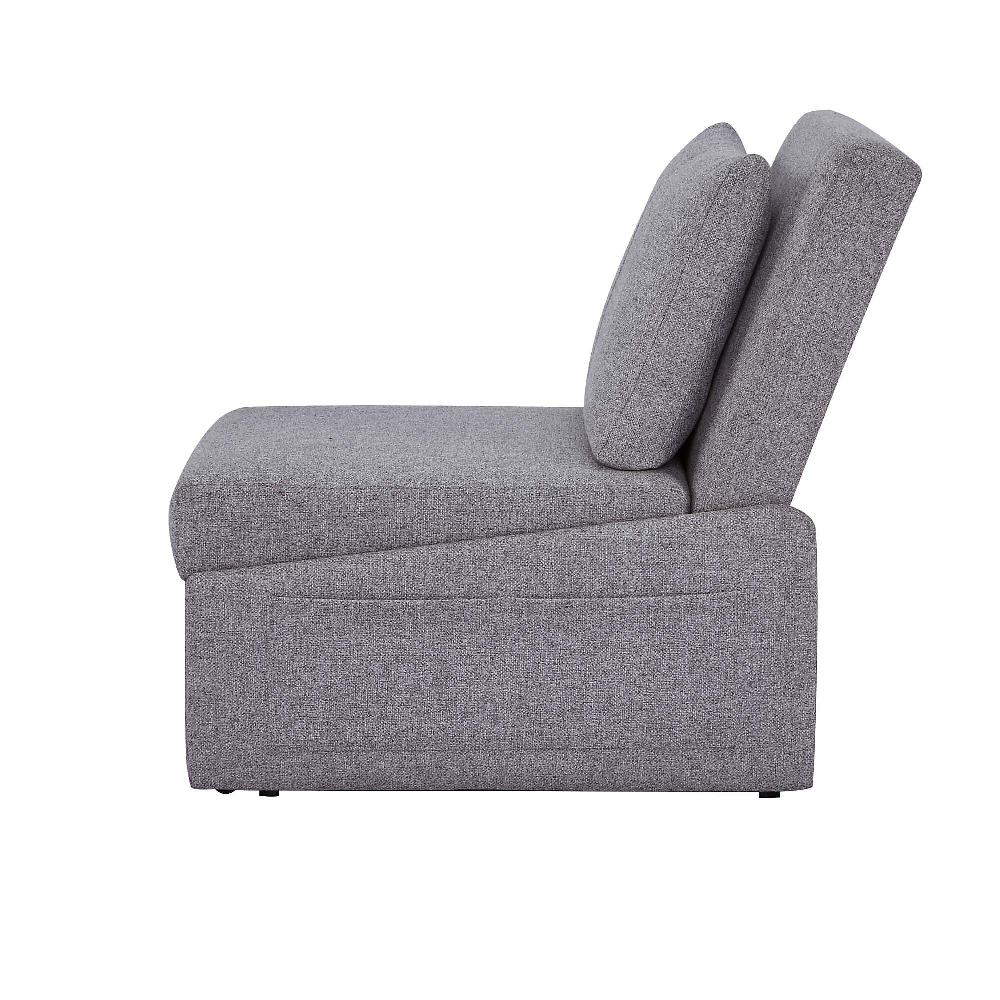 QVC Dmail Poltrona Letto Con Schienale Regolabile E Poggiapiedi