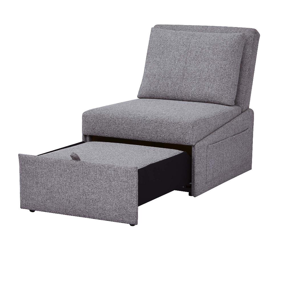 QVC Dmail Poltrona Letto Con Schienale Regolabile E Poggiapiedi