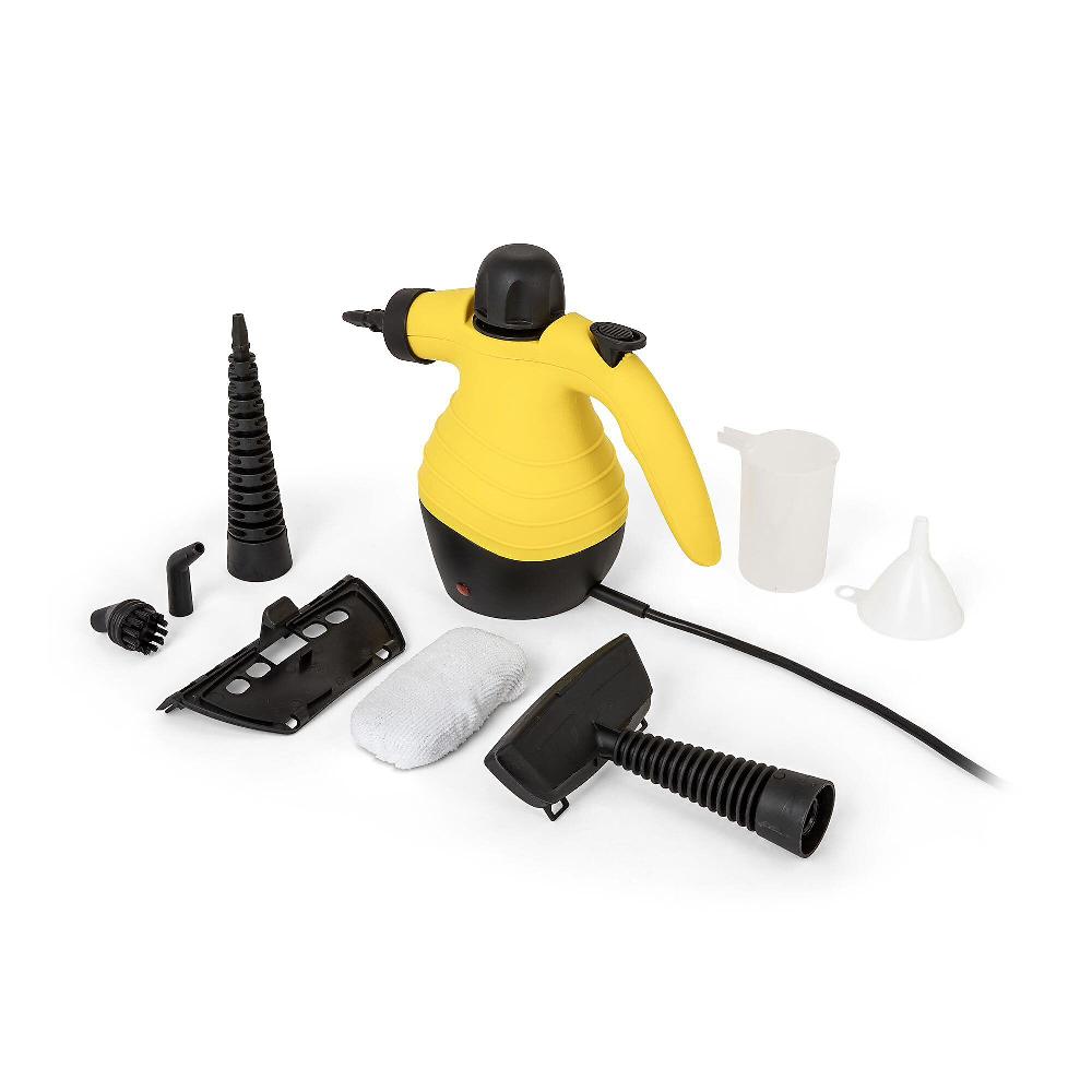 QVC Dmail Pulitore a vapore multifunzione con accessori