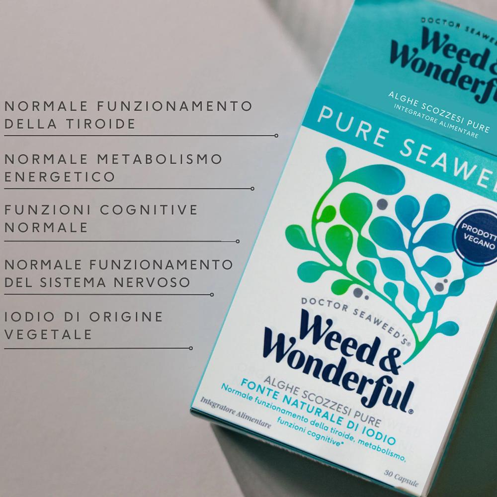 QVC Doctor Seaweed Integratore Alimentare Con Alghe Scozzesi (2 X 30 Cps)