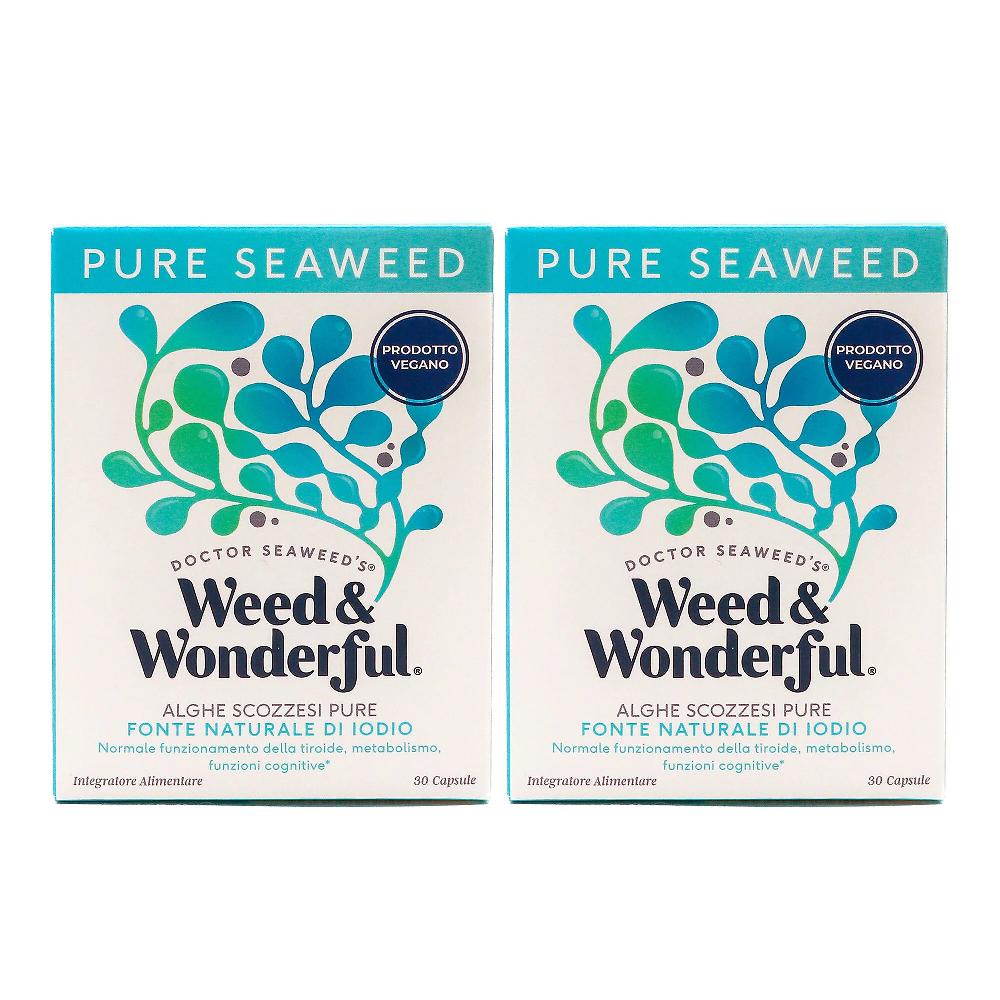 QVC Doctor Seaweed Integratore alimentare con alghe scozzesi (2 x 30 cps)