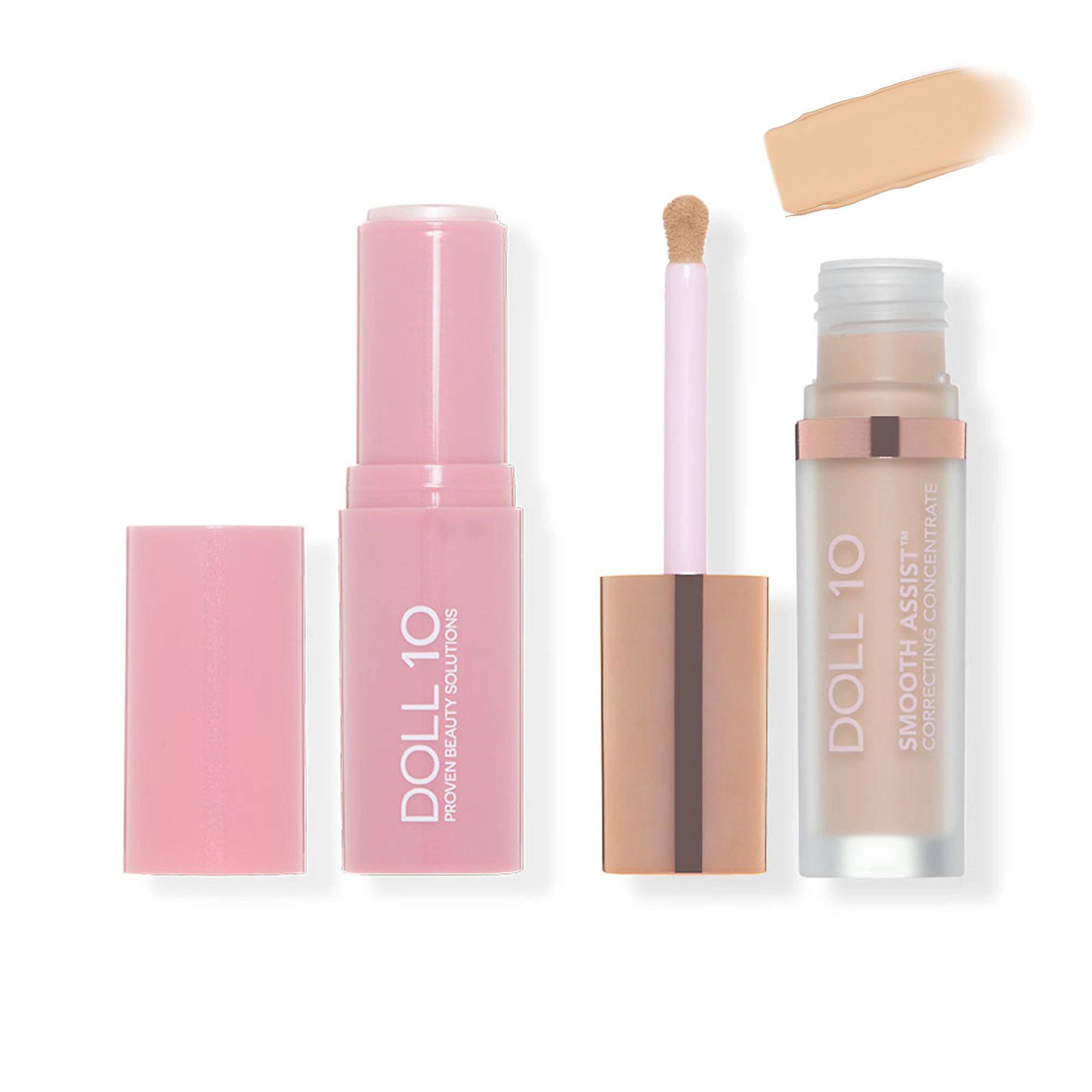 QVC Doll10 DUO Correttore liquido modulabile + balsamo idratante