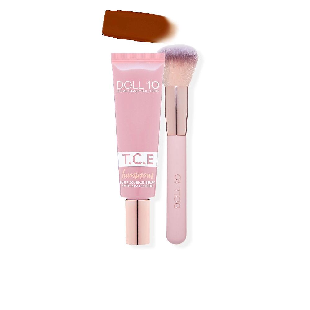 QVC Doll10 T.C.E. Luminous Fondotinta liquido con pennello