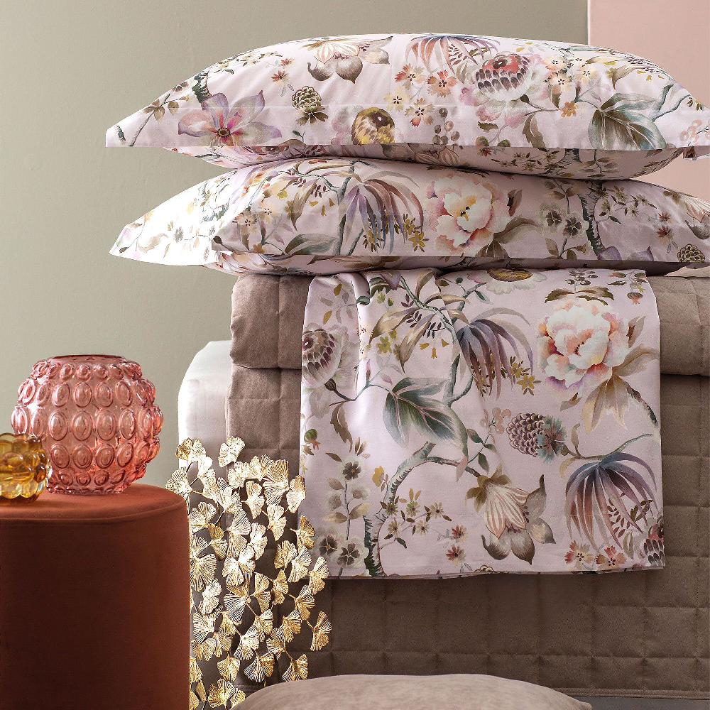 QVC Dondi Home Augusta Completo letto in cotone percalle