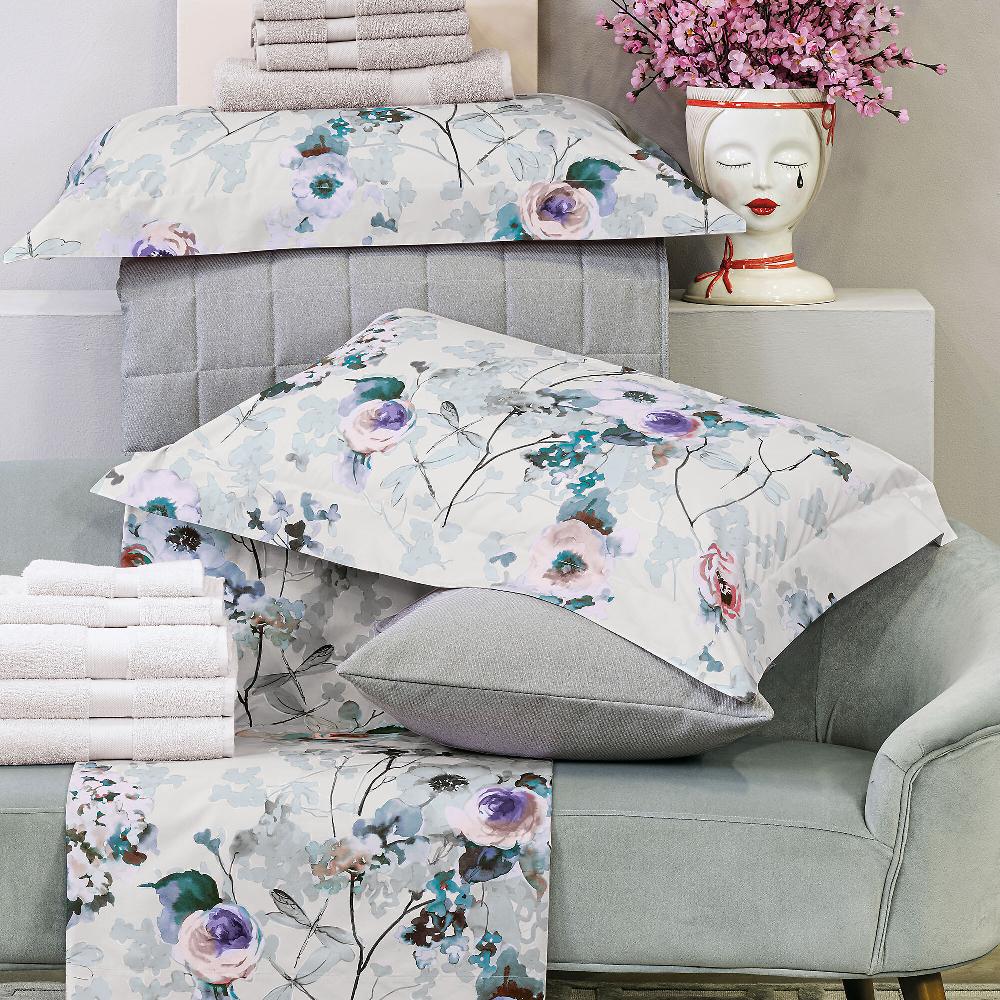 QVC Dondi Home Completo letto matrimoniale Patchouli