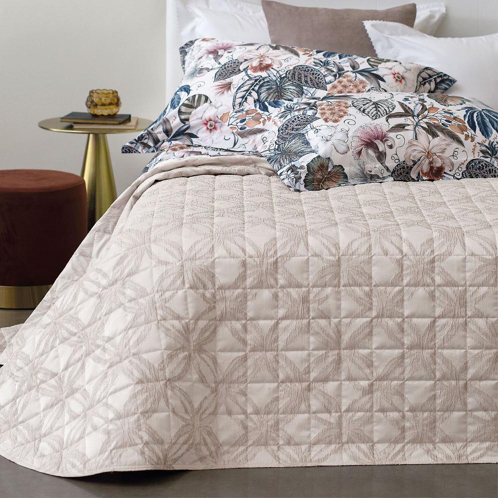 QVC Dondi Home Copriletto imbottito matrimoniale Viviana 90 g/mq