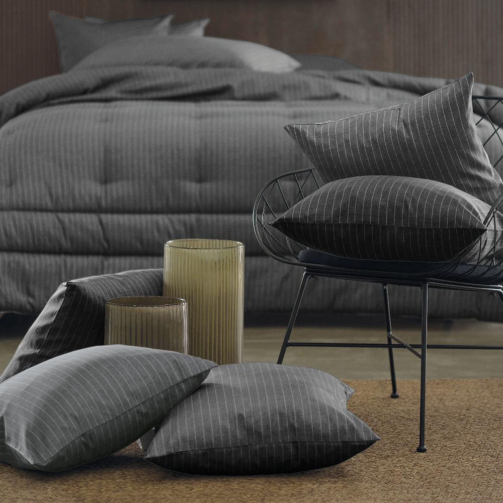 QVC Dondi Home Cuscino arredo imbottito Cambridge in cotone (50x50cm)