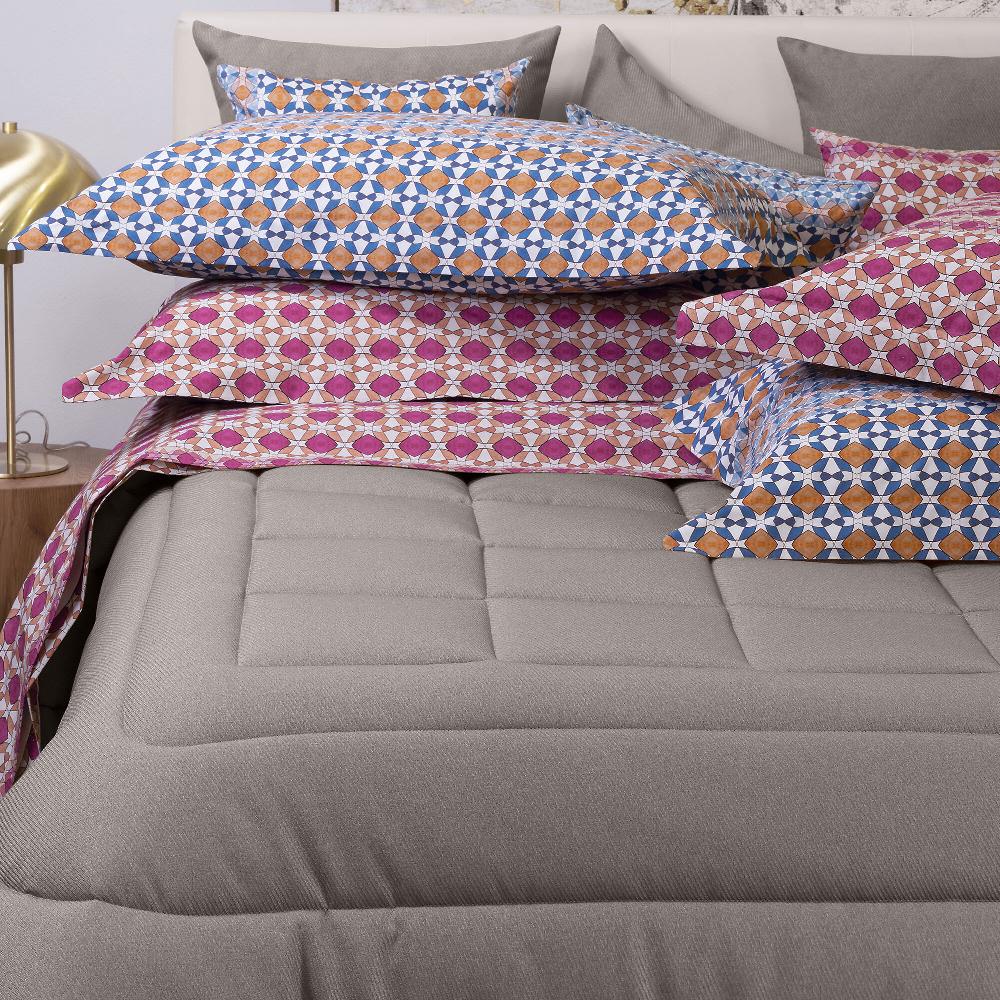 QVC Dondi Home Trapunta Matrimoniale In 100% Cotone Con Imbottitura 200g