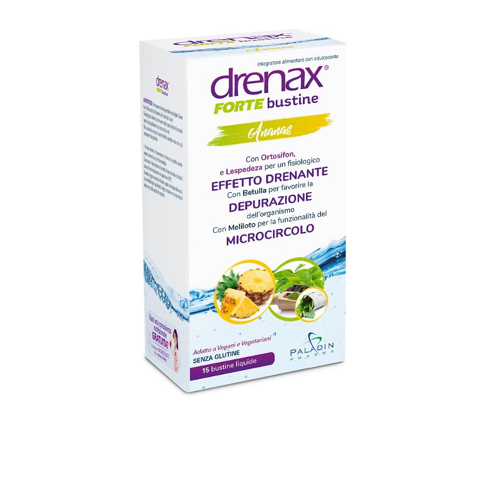 QVC Drenax Forte Integratore alimentare proprietà depurative (15 stick)