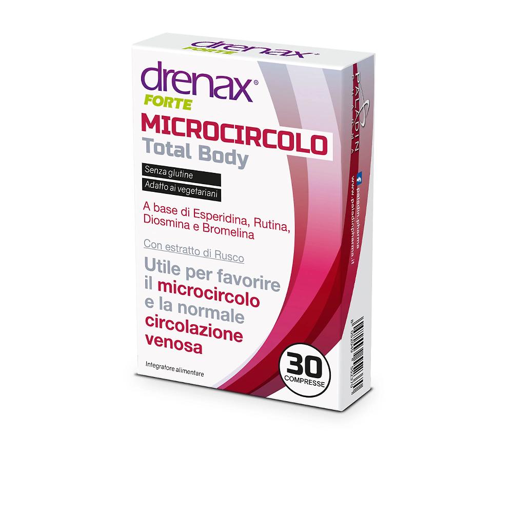 QVC Drenax Forte Microcircolo Integratore alimentare (30cpr)