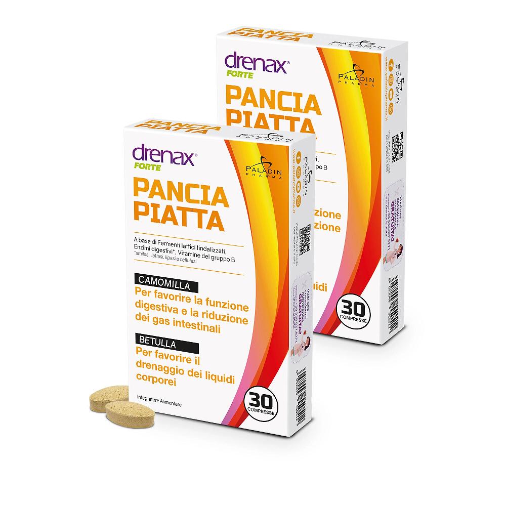 QVC Drenax Forte Pancia Piatta Integratore alimentare (60cpr)