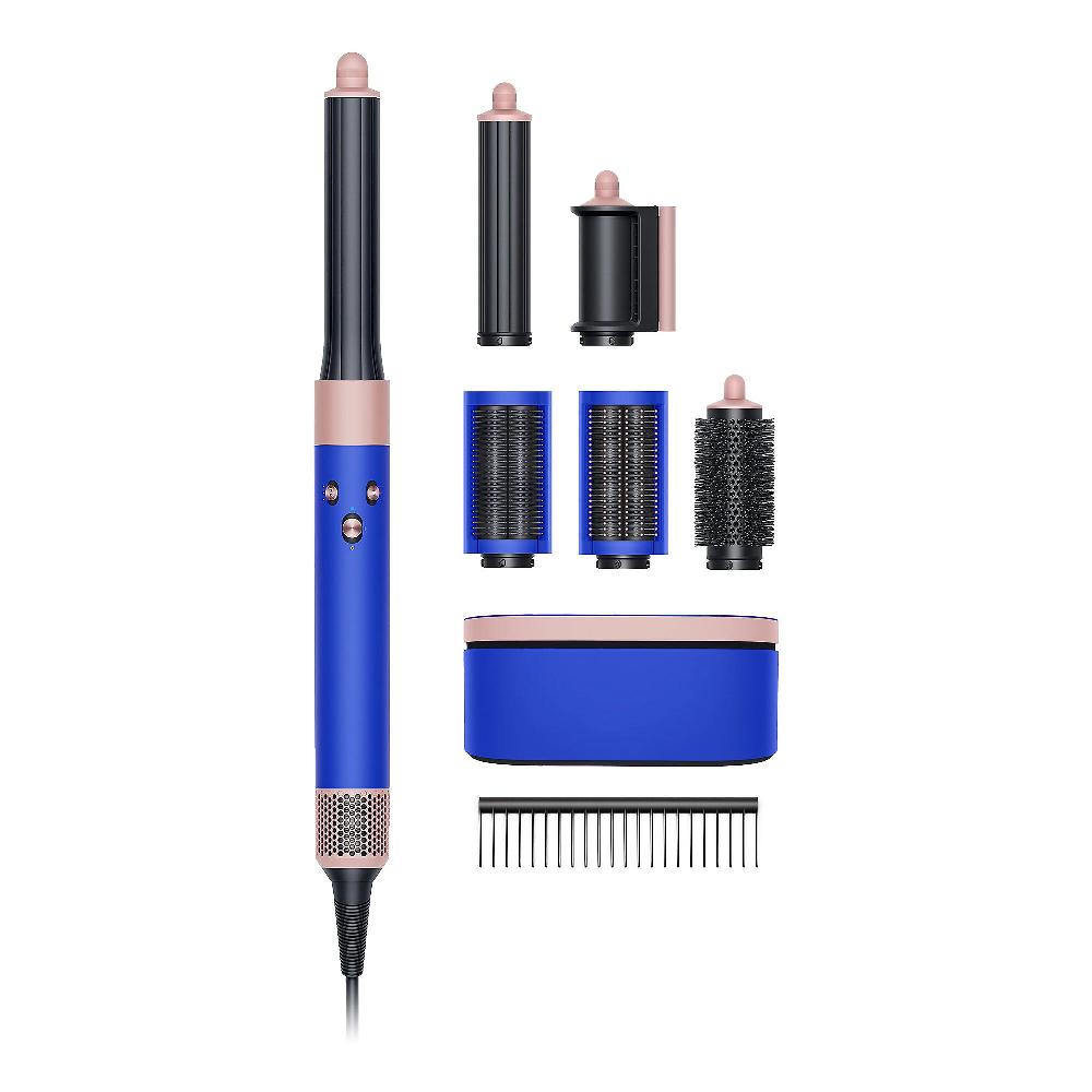 QVC Dyson Airwrap Complete Long Blu Blush+pettine+box