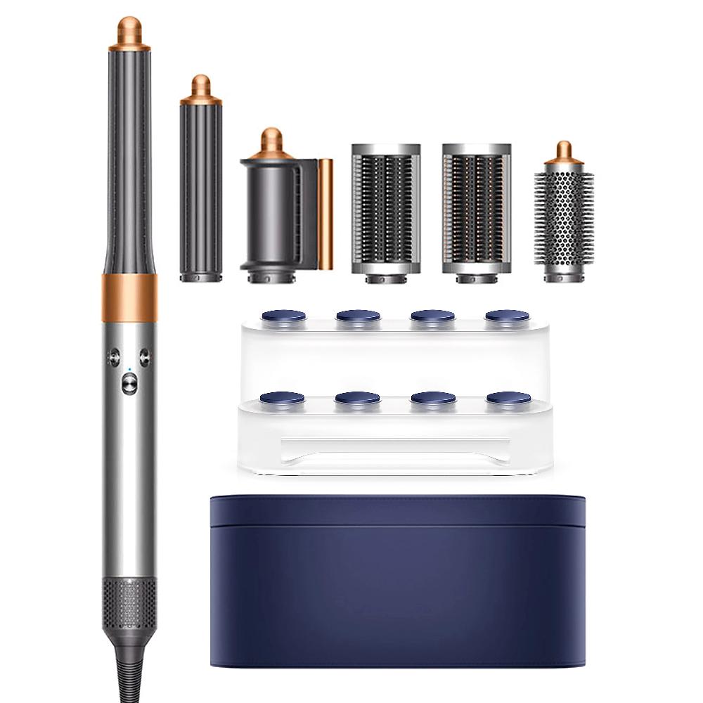 QVC Dyson Airwrap™ Complete Long Nichel/Rame + stand