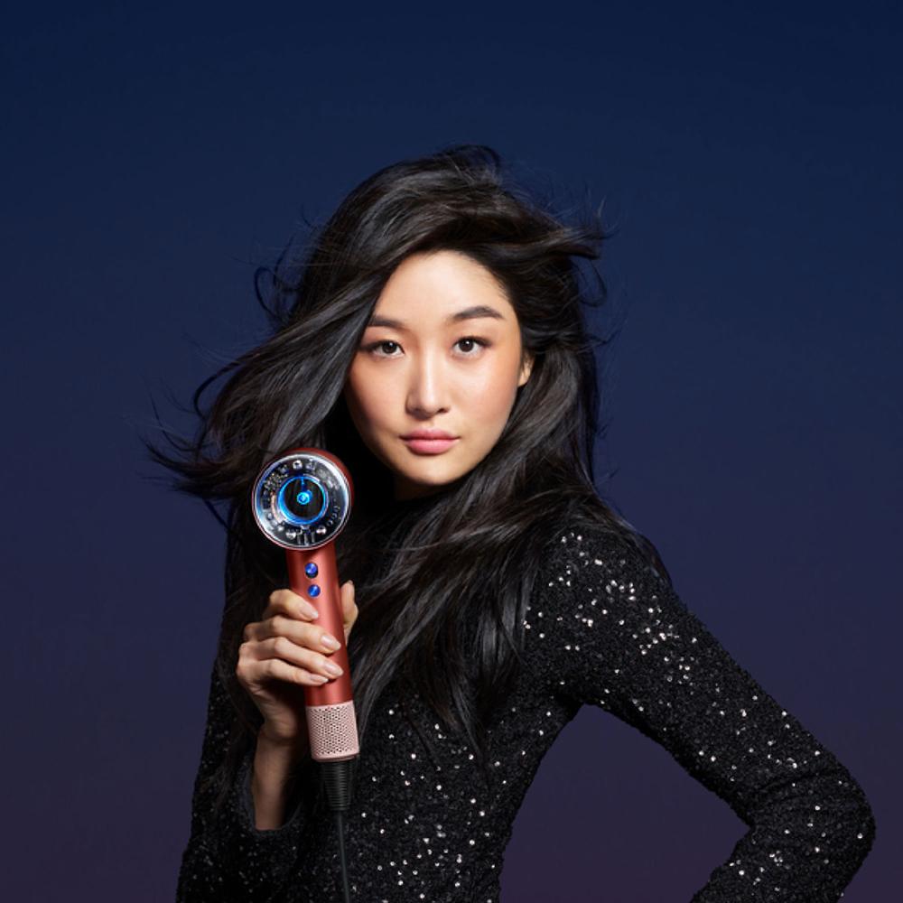 QVC Dyson Supersonic Nural™ Strawberry Bronze Asciugacapelli + Box