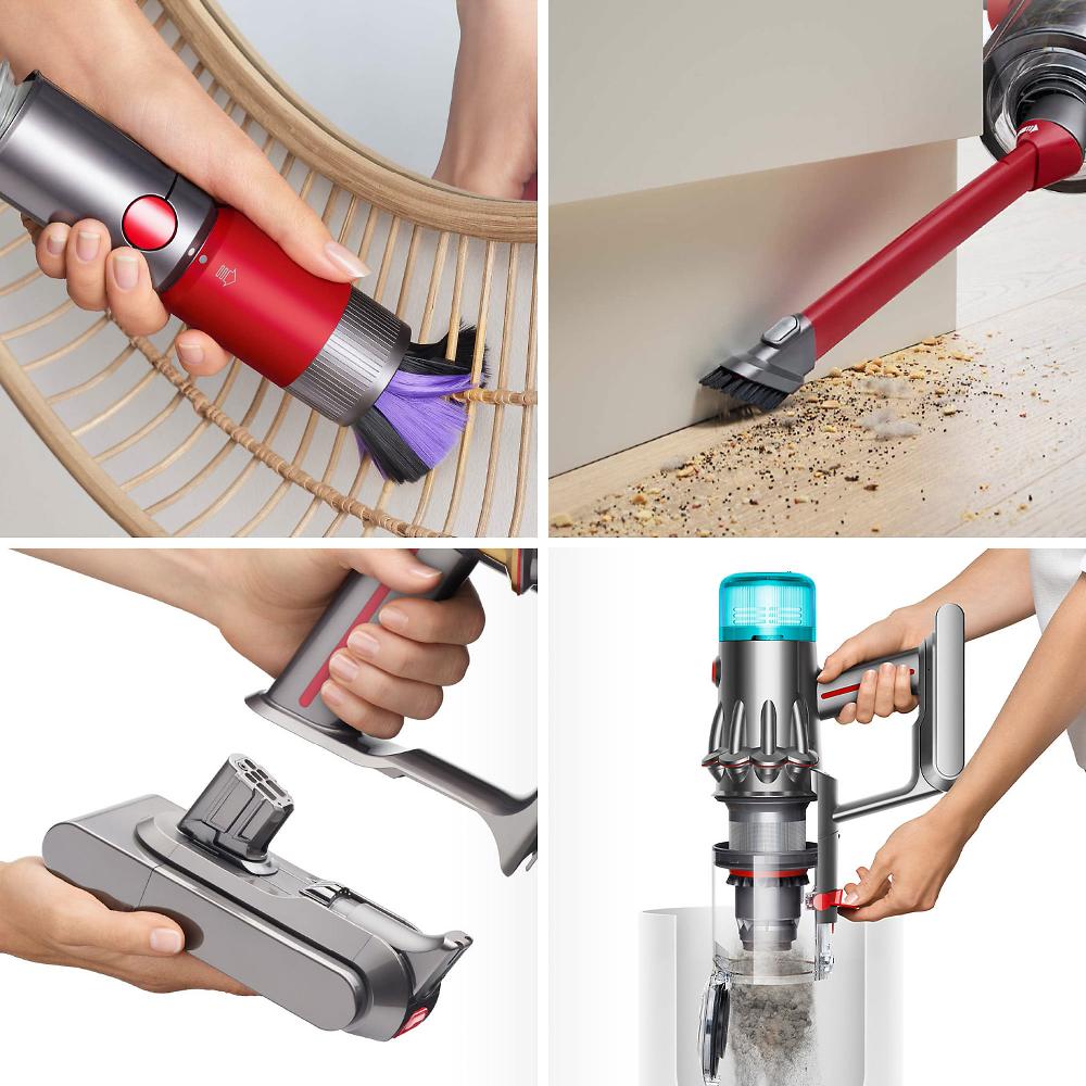 QVC Dyson V12 Detect™ Origin Aspirapolvere + Accessori + Dok