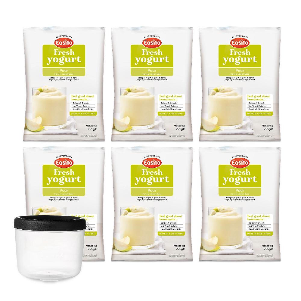 QVC Easiyo Kit 6 Kg Di Yogurt Gusto A Scelta Con Vasetto Da 500g