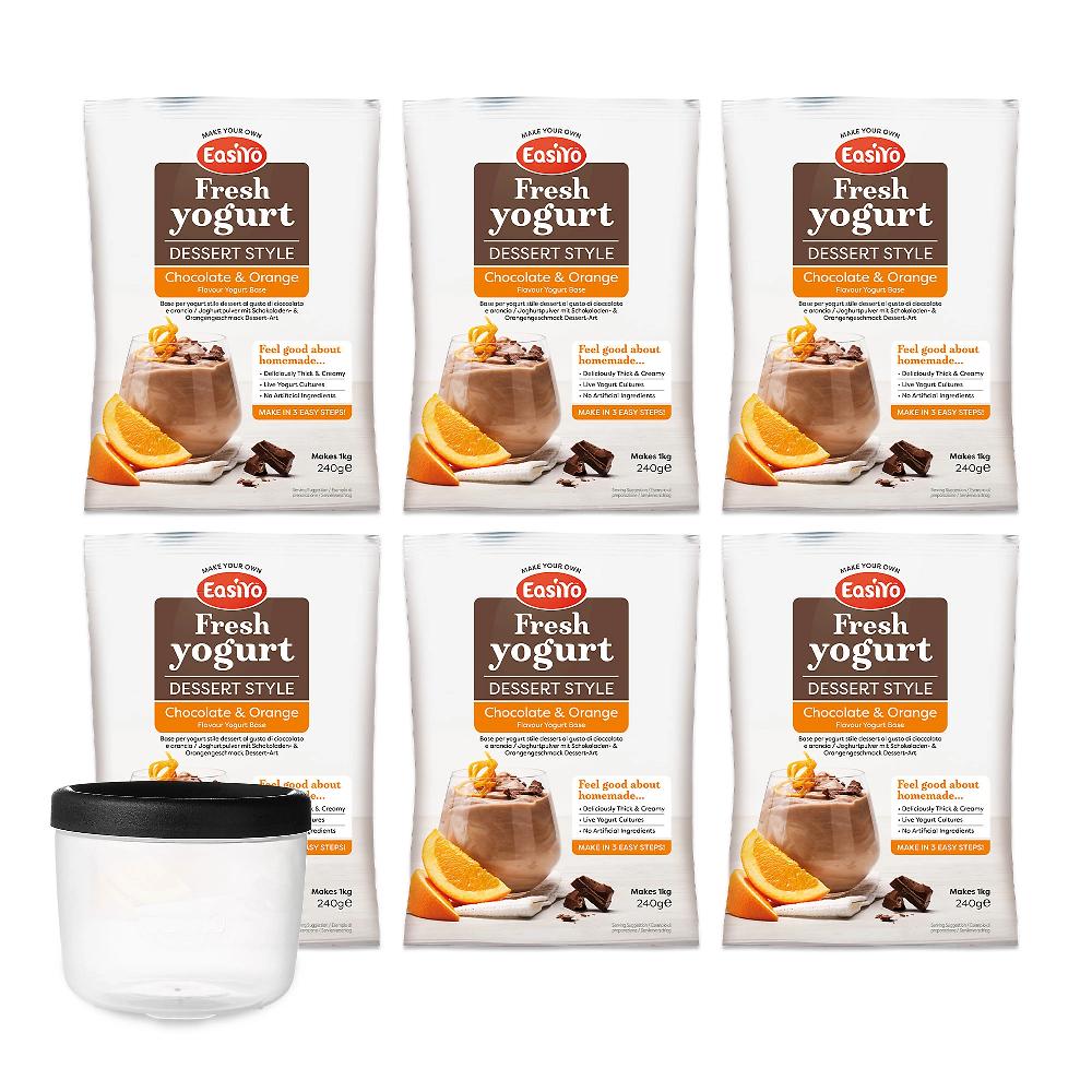 QVC Easiyo Kit 6kg Di Yogurt Gusto A Scelta + Vasetto Da 500g