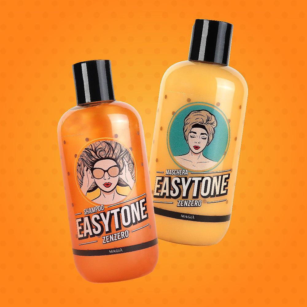 QVC Easytone Kit Zenzero: shampoo e maschera illuminanti