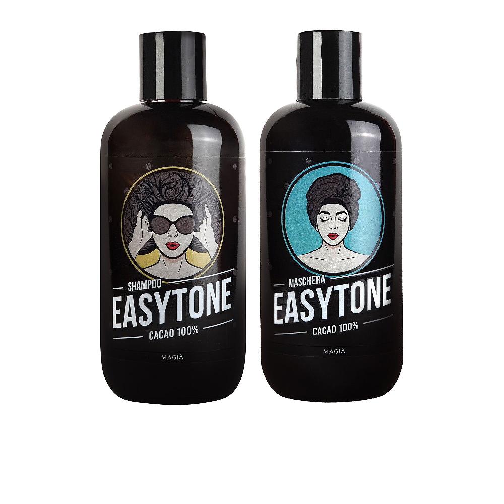 QVC Easytone Shampoo E Maschera Capelli Castani Linea Cacao