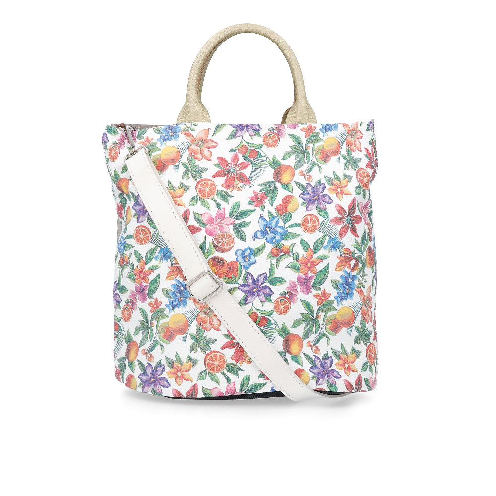 QVC Ebarrito Borsa a mano in pelle patchwork con tracolla