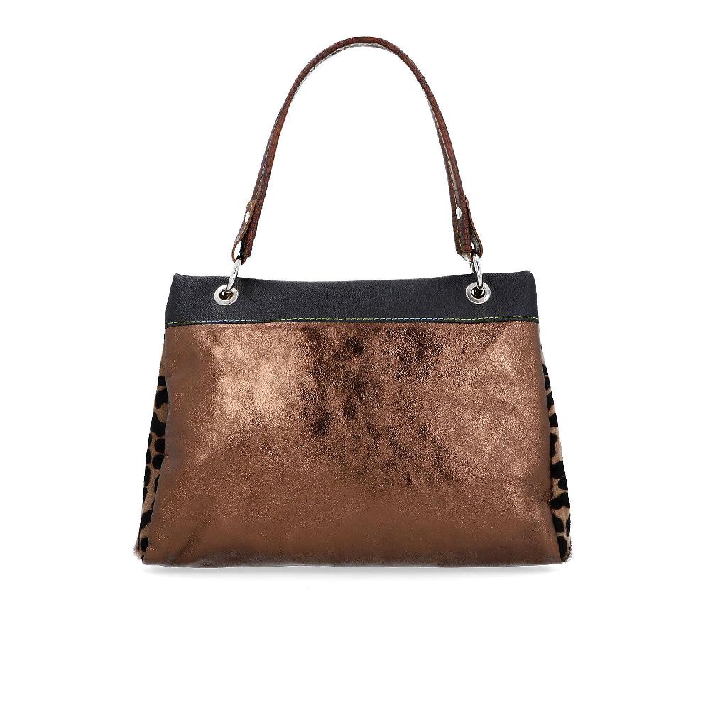 QVC Ebarrito Borsa A Spalla In Pelle Double Style Tracolla Removibile
