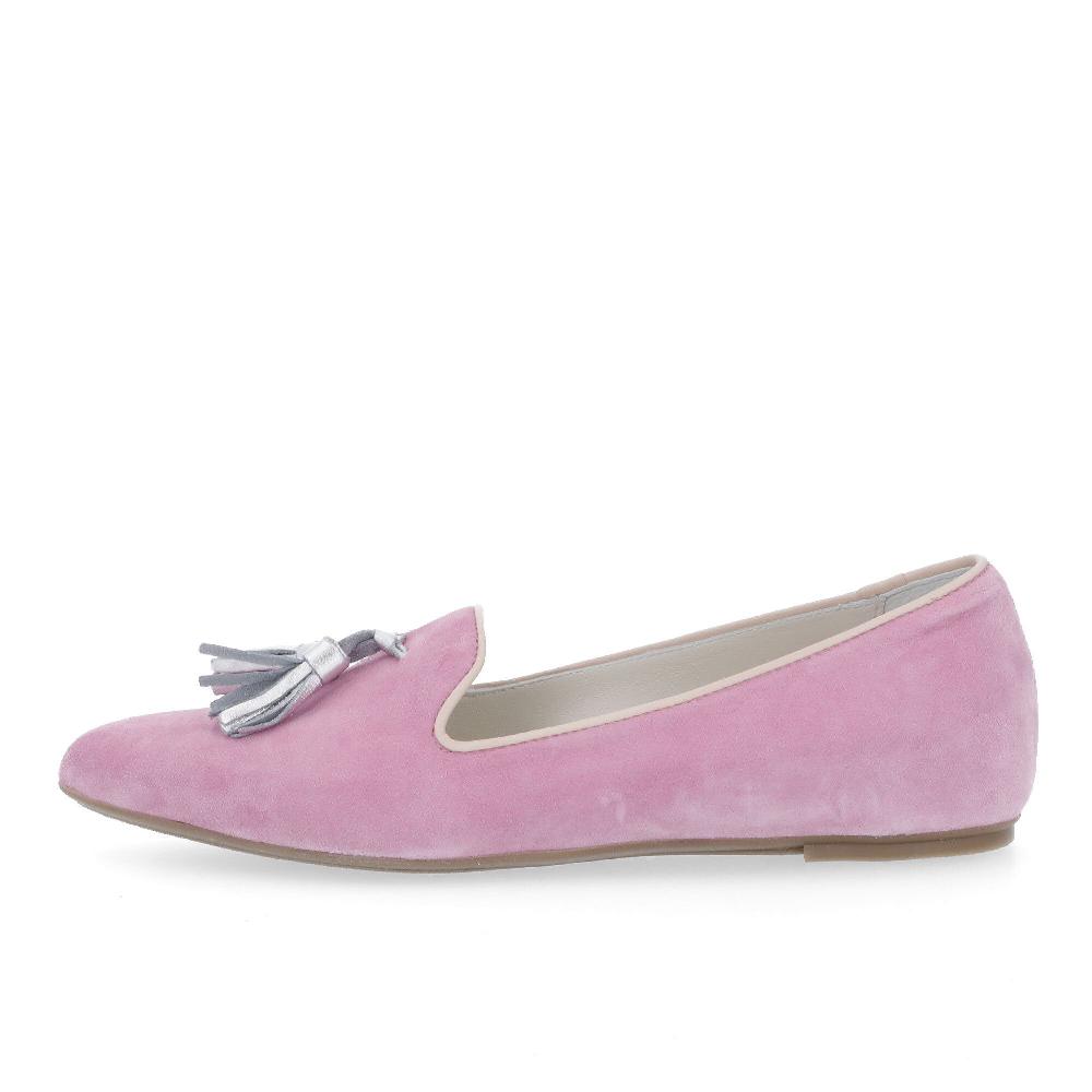 QVC Ebarrito Mocassino In Pelle Dettaglio Nappine Made In Italy