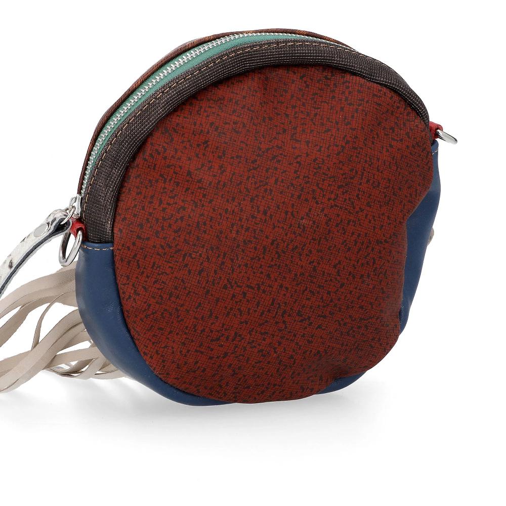 QVC Ebarrito Pochette In Pelle A Tracolla Con Frange