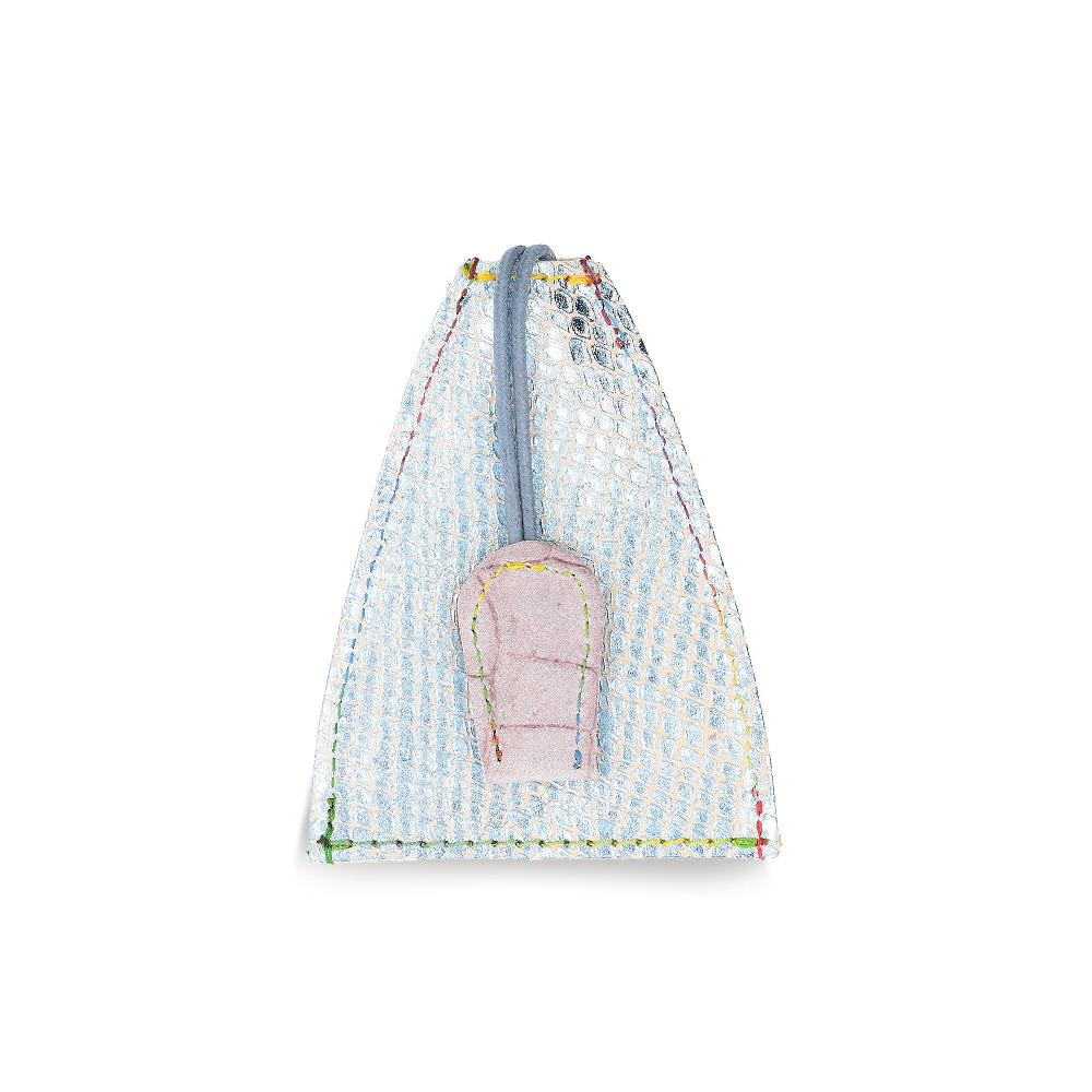 QVC Ebarrito Portachiavi In Pelle Con Laccio E Logo