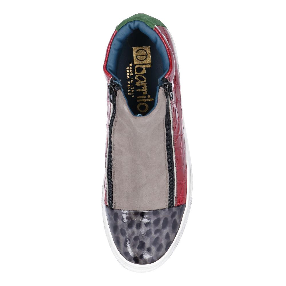 QVC Ebarrito Sneaker Alte In Pelle Shopping4Good Per Fondazione Veronesi