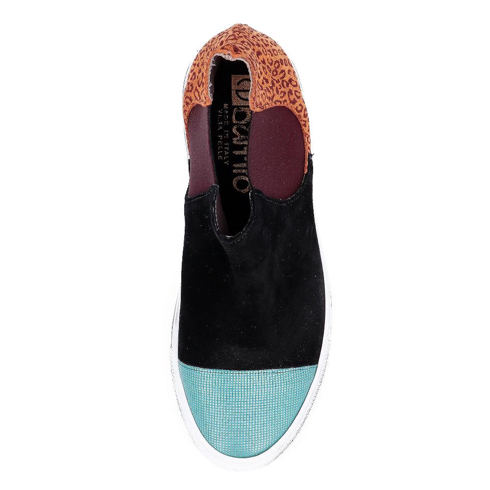 QVC Ebarrito Sneaker In Pelle - Shopping4Good Per Fondazione Veronesi
