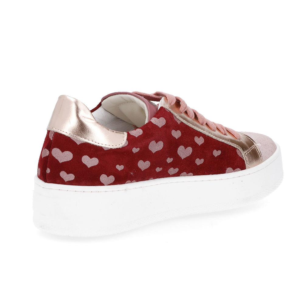 QVC Ebarrito Sneakers Stringate In Pelle Con Suola 4 Cm