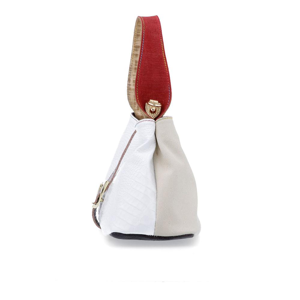QVC Ebarrito Venetian World Borsa A Spalla In Pelle Patchwork